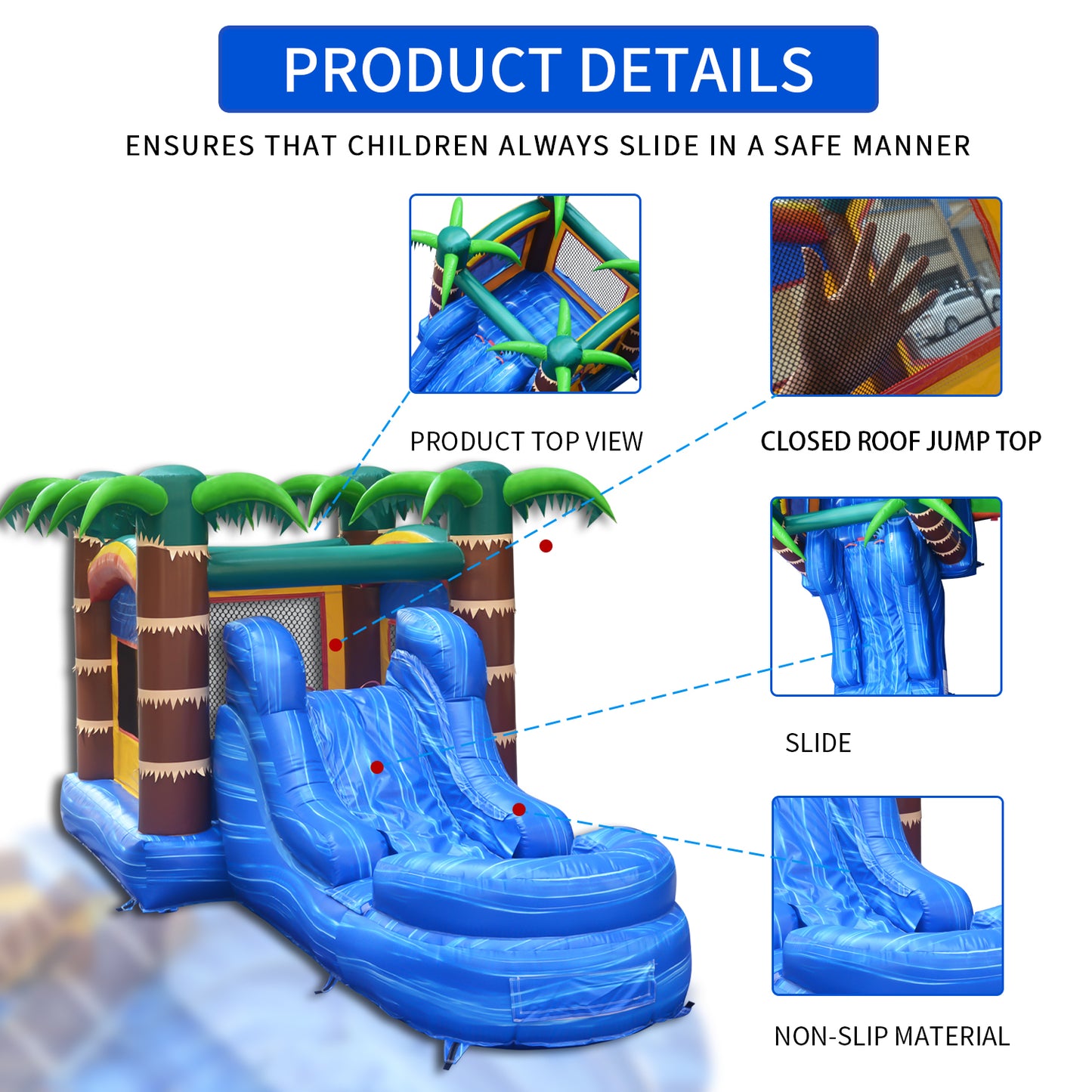 BIG WAVE - 10FT Tropical Hideout Combo - 11157 Free Shipping